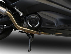 GPR Original For Yamaha T-Max 530 2017/19 E4 Homologated Full Exhaust Catalized Furore Evo4 Nero | YA.CAT.9.FUNE
