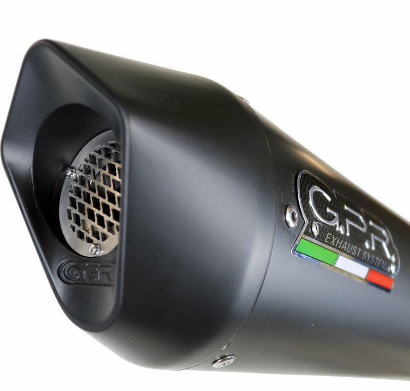 GPR HOMOLOGATED EURO 4 NOISE LEVEL SLIP-ON EXHAUST SYSTEM | E4.BE.11.FNE4