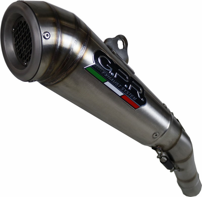 GPR HOMOLOGATED EURO 4 NOISE LEVEL SLIP-ON EXHAUST SYSTEM | E4.BMW.84.PCEV