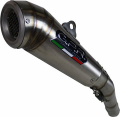 GPR HOMOLOGATED EURO 4 NOISE LEVEL SLIP-ON EXHAUST SYSTEM | E4.S.192.PCEV