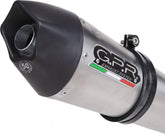 GPR HOMOLOGATED SLIP-ON EXHAUST SYSTEM WITH CATALYST | K.110.GPAN.TO