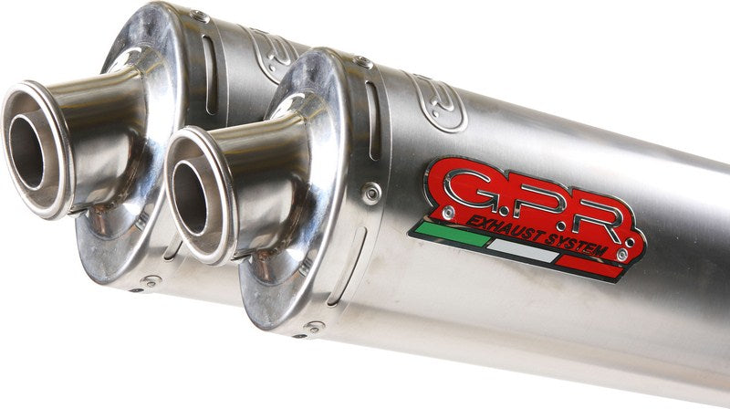 GPR HOMOLOGATED MID FULL EXHAUST SYSTEM WITH DUAL SILENCER | CO.D.59.TT
