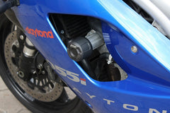 GSG MOTOTECHNIK Crash Pad set for Triumph Daytona 955i (2001 -) | 11510549-T12-DS