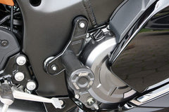GSG MOTOTECHNIK Crash Pad set for, Holding plates natural aluminium Suzuki GSX 1300 R Hayabusa (2021 -) | 1154440-S62