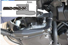 GSG MOTOTECHNIK Crash Pad set “Streetline” for Honda CB 1000 R (2018-2020) | 1505025-H313-SH