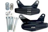 GSG MOTOTECHNIK Crash Pad set "Streetline" for Honda VFR 1200 Crosstourer (2012 -), automatic version with original Honda decor bracket | 1505040-H51-SH