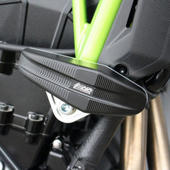 GSG MOTOTECHNIK Crash Pad Set “Streetline”, Attachments natural aluminium for Kawasaki Z 650 (2017 -) | 1505040-K65