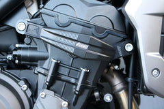 GSG MOTOTECHNIK Crash Pad Set “Streetline”, Mounting kit black anodized for Triumph Trident 660 (2021 -) | 1505040-T37-SH