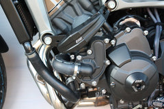 GSG MOTOTECHNIK Crash Pad set “Streetline” for Yamaha MT-09 / MT-09 Street Rally (2013-2016) | 1505040-Y43-SH