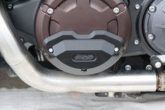 GSG MOTOTECHNIK Left Engine guard for Yamaha V-Max (- 2006) | 190-100-40-Y399