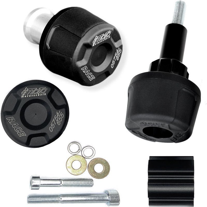 GSG MOTOTECHNIK Crash Pad set for Yamaha FZ6 / FZ6 Fazer (2004 -) | 3049453-Y25