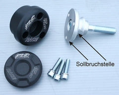 GSG MOTOTECHNIK Crash Pad set for BMW S 1000 RR / HP4 (2012-2014) | 3544330-W10SH