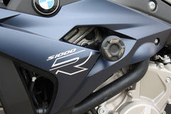 GSG MOTOTECHNIK Crash Pad set for BMW S 1000 R (2014-2016) | 3544330-W13SH