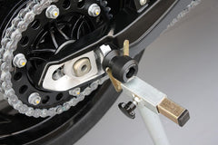 GSG MOTOTECHNIK Basic carrier for rear stand mounts, Black Anodized for Husqvarna Nuda 900 (2012 -) | 37-53-15-HS1-SH