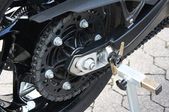 GSG MOTOTECHNIK Basic carrier for rear stand mounts, Black Anodized for BMW F 800 R (2015 -) | 37-53-15-W9-SH