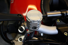 GSG MOTOTECHNIK Brake fluid reservoir * Front * for Ducati Streetfighter / S (1098) (2009 -) | 3999-V43-D17