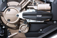 GSG MOTOTECHNIK Crash Pad Set “Streetline”, Bracket black anodized for Honda CRF 1100 L Afrika Twin Adventure Sports (2019 -) | 401505040-H73-SH