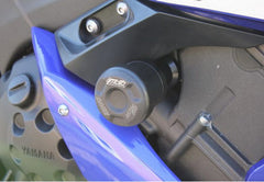 GSG MOTOTECHNIK Crash Pad set, Adapter Natural Aluminium for Yamaha YZF 1000 R1 (2004-2006) | 40493-Y26