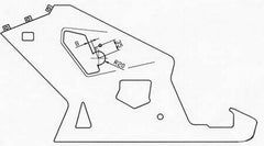 GSG MOTOTECHNIK Crash Pad set for Suzuki GSX-R 600 (2001-2003) | 404949-S20