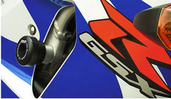 GSG MOTOTECHNIK Crash Pad set for Suzuki GSX-R 750 (2000-2003) | 40495-S18