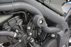 GSG MOTOTECHNIK Crash Pad set for Triumph Speed Triple 1050 (2005-2010), direct screw connection | 40495-T15-DS