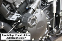 GSG MOTOTECHNIK Crash Pad set for Honda CB 1000 R (2021 -) | 40602-H75-DS-SH