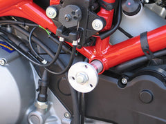 GSG MOTOTECHNIK Crash Pad set for Ducati 1198 / S (2009 -), direct screw connection | 45493-D13