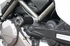 GSG MOTOTECHNIK Crash Pad set, Adapter Natural Aluminium for Ducati Multistrada 1260 / S (2018 -) | 4585493-D32