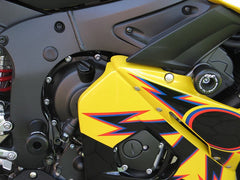 GSG MOTOTECHNIK Crash Pad set for Yamaha YZF 600 R6 / R6 S (2003 -) | 49750-Y24