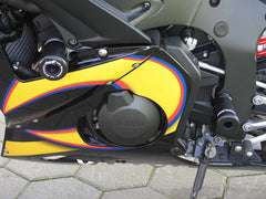 GSG MOTOTECHNIK Crash Pad set for Yamaha YZF 600 R6 / R6 S (2003 -) | 49750-Y24