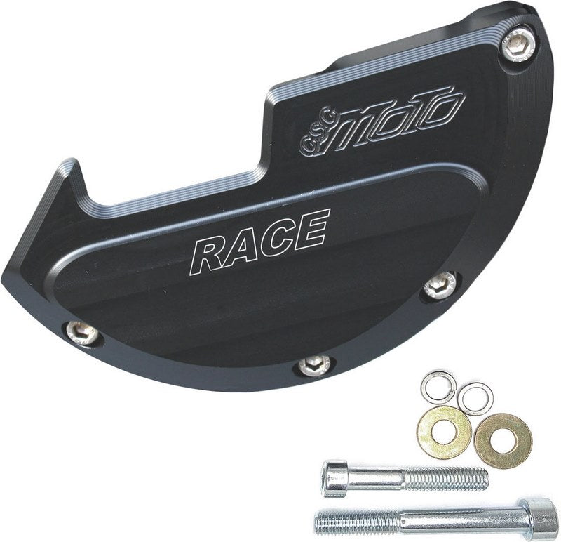 GSG MOTOTECHNIK Crash Pad Set, Retaining plate on the right Al bushes black anodized for Ducati Streetfighter V4 / V4 S (2020 -), Motorschutz | 5040-D37-SH