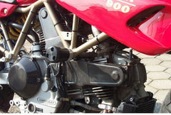 GSG MOTOTECHNIK Crash Pad set for Ducati 750 / 900 Supersport with half / three quarter fairing | 7049050-D2