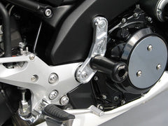 GSG MOTOTECHNIK Engine guard, Holding plates natural aluminium for Suzuki GSX 1300 R B-King (2007 -) | 95410-S45