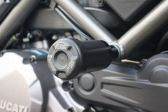 GSG MOTOTECHNIK Replacement pad, Mounting Location: LEFT (for crash pad sets: 4585493-D32) | D32-EP-45493-M6-LEFT