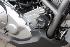 GSG MOTOTECHNIK Replacement pad, Mounting Location: LEFT (for crash pad sets: 4060235-H43-DS-SH) | H43-EP-40602-DS-LEFT