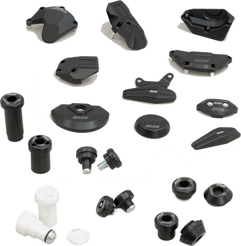 GSG MOTOTECHNIK Replacement pad, Mounting Location: LEFT (for crash pad sets: 406025590-H58-SH) | H58-EP-40602-LEFT
