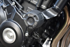 GSG MOTOTECHNIK Replacement pad, Mounting Location: LEFT (for crash pad sets: 40602-H67) | H67-EP-40602-DS-LEFT
