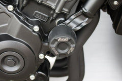 GSG MOTOTECHNIK Replacement pad, Mounting Location: LEFT (for crash pad sets: 40602-H75-DS-SH) | H75-EP-40602-DS-LEFT