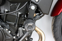 GSG MOTOTECHNIK Replacement pad, Mounting Location: RIGHT (for crash pad sets: 4060215-K76-DS-SH) | K76-EP-40602-DS-RIGHT