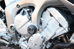 GSG MOTOTECHNIK Replacement pad, Mounting Location: LEFT (for crash pad sets: 3049453-Y25) | Y25-EP-45493-M6-LEFT