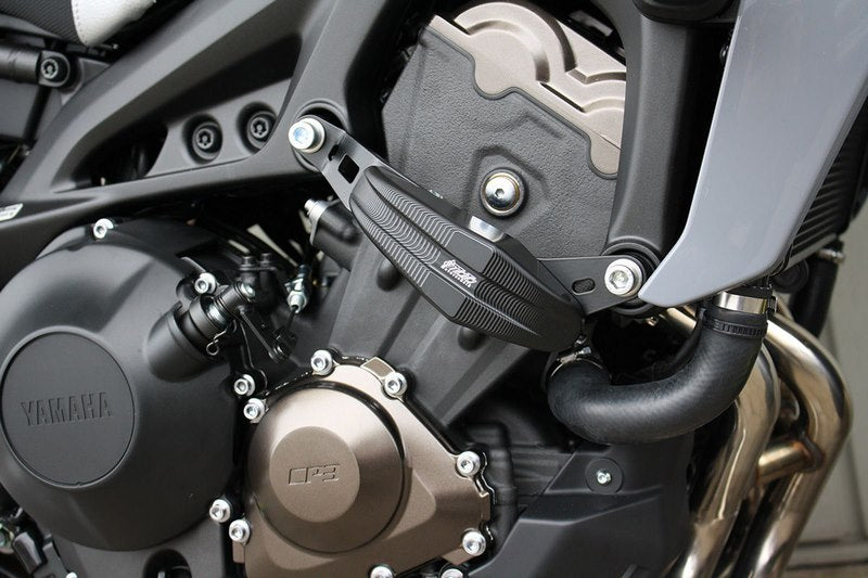 GSG MOTOTECHNIK Replacement pad, Mounting Location: Right (for crash pad sets: 1505040-Y43-SH) | Y43-EP-150-50-40R