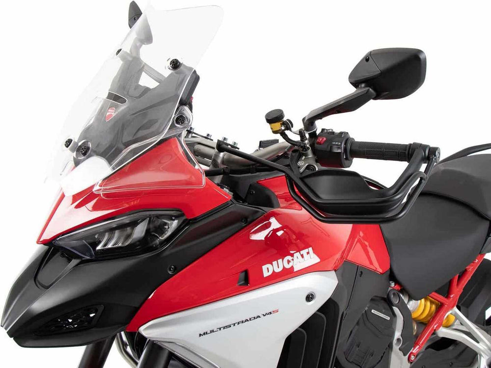 Hepco & Becker Handguard set black (left+right side) for Ducati Multistrada V4 / S / S Sport (2021-) | 42127614 00 01