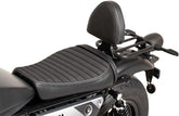 Hepco & Becker Drivers Backrest Black For Moto Guzzi V9 Bobber/Special Edition (2021-) in combi whit Solorack 613559 | 4216559 00 01