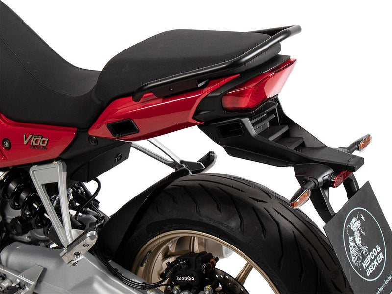 Hepco & Becker Pillion Seat Grab Black For Moto Guzzi V100 Mandello / S (2022-) | 4219557 00 01