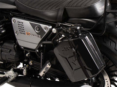 Hepco & Becker Canister 4 Ltr. Incl. Holder Left Cutout - Black For Moto Guzzi V9 Bobber/Special Edition (2021-) | 4220559 00 01