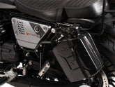 Hepco & Becker Canister 4 Ltr. Incl. Holder Left Cutout - Black For Moto Guzzi V9 Bobber/Special Edition (2021-) | 4220559 00 01