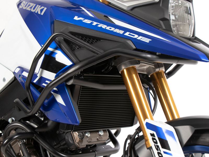 Hepco & Becker Stiffening Bracket Black For Tank Guard 5023549 For Suzuki V-Strom 1050 DE (2023-) | 42223549 00 01