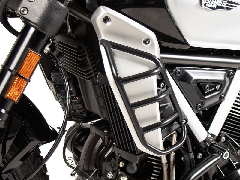 Hepco & Becker Radiator Protection Right/Left Set - Black Ducati Scrambler 800 Icon (2023-) | 42237653 00 01
