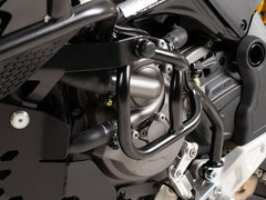 Hepco & Becker Additional Crash Bar Black, One-Sided For Ducati DesertX Rally (2024-) | 42237659 00 01
