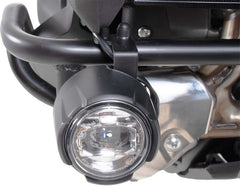 Hepco & Becker Adapter set schwarz for original auxiliary headlights for combination with Hepco&Becker engine protection bar for Honda NT 1100 (2022-) | 42269537 00 01
